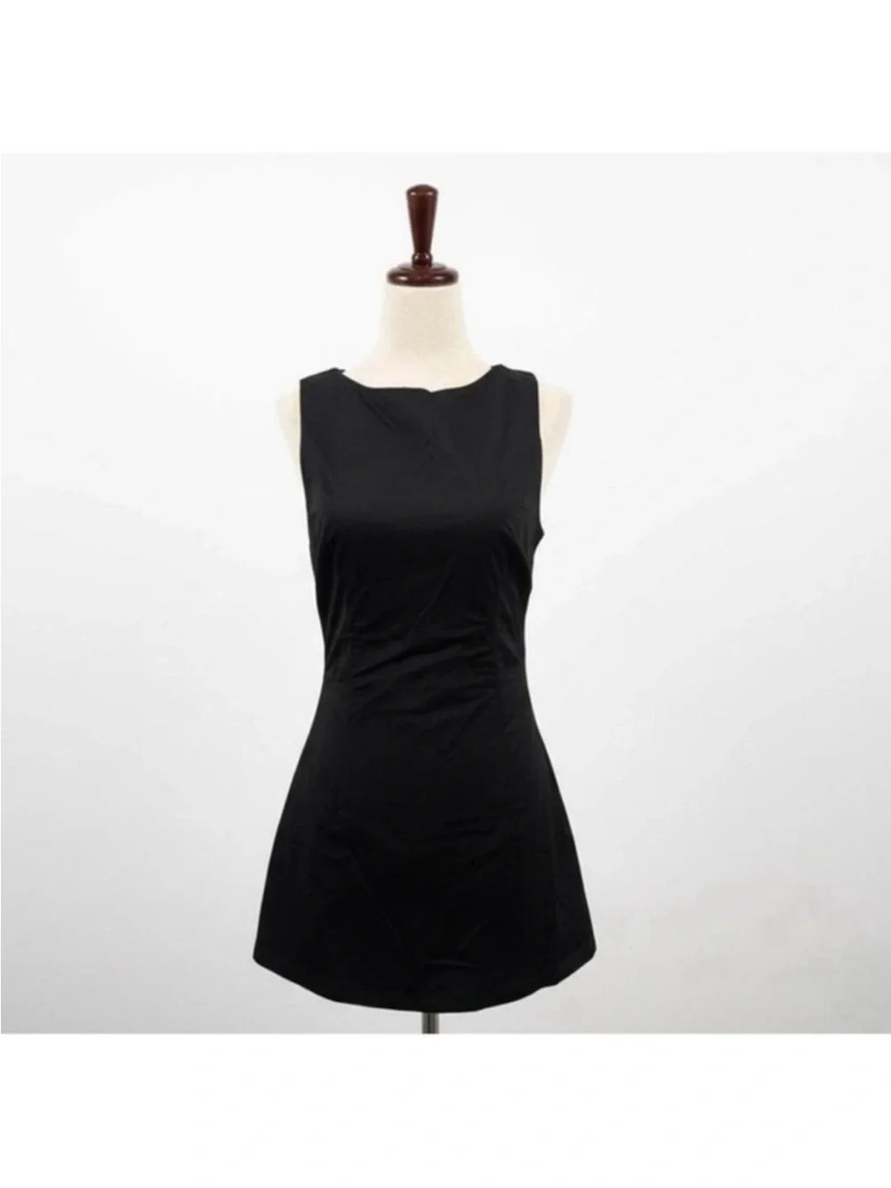 Princess Polly Black Sleeveless Ruched Mini Dress - Picture 5 of 6